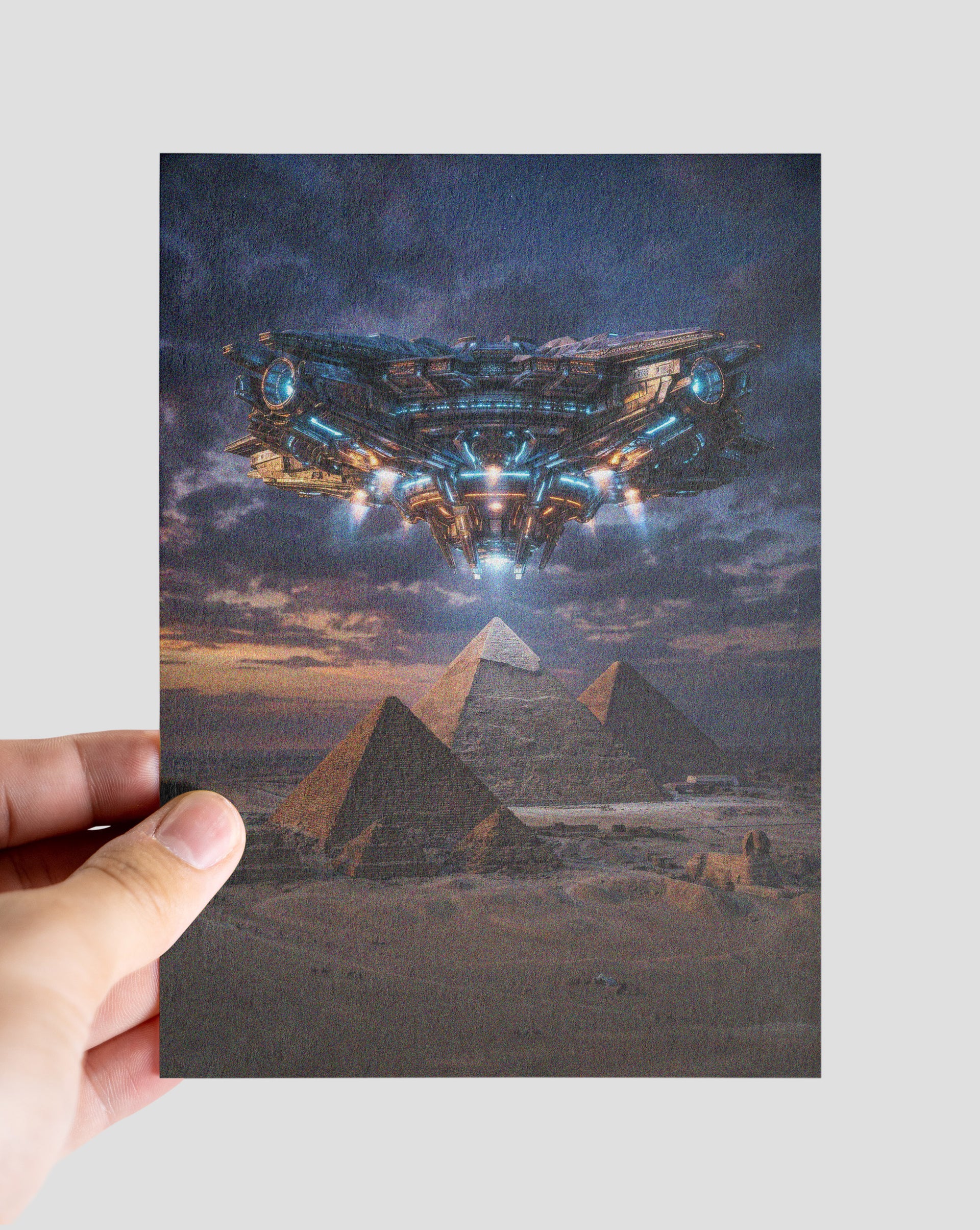 Aliens and piramides