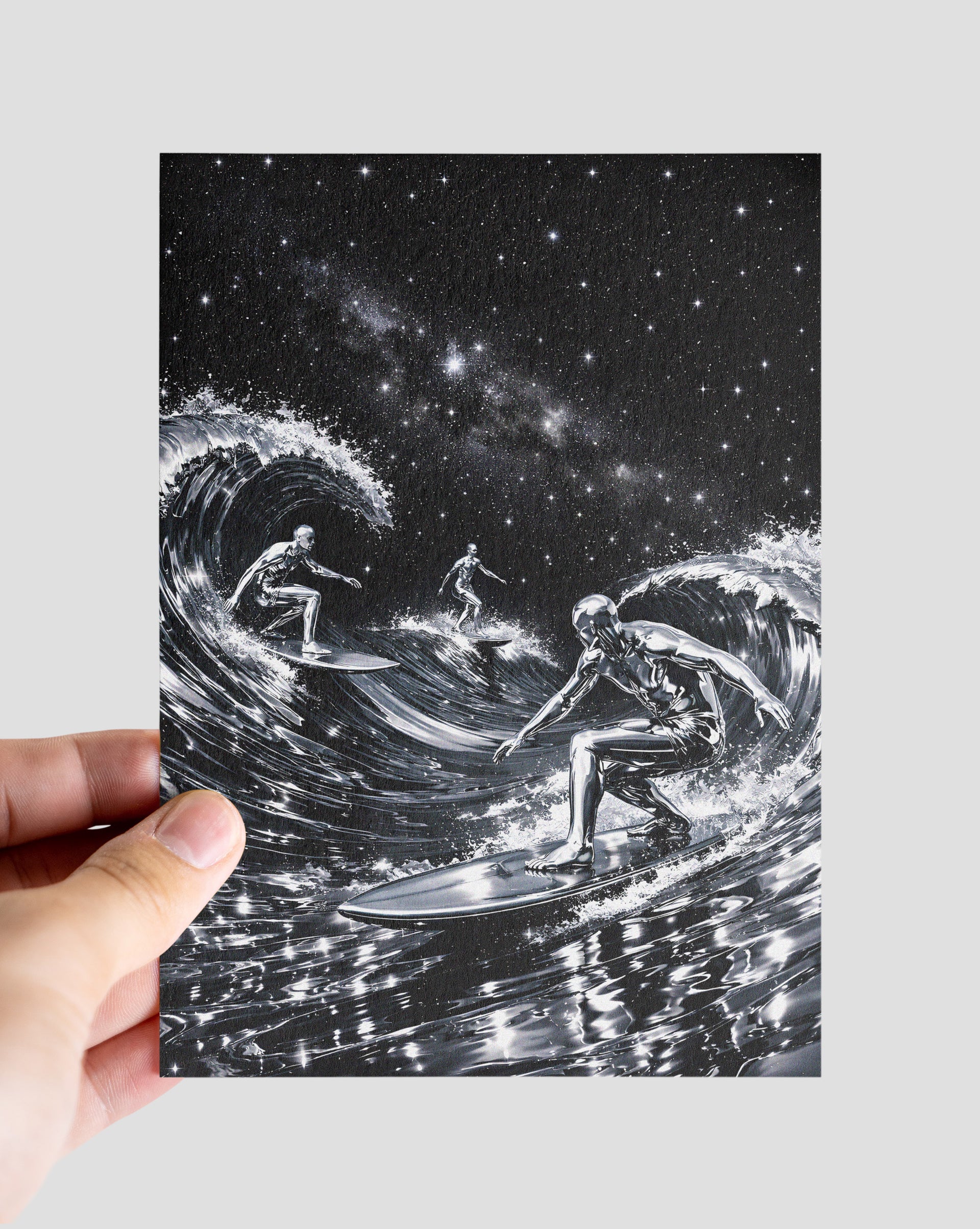 Surfing in space